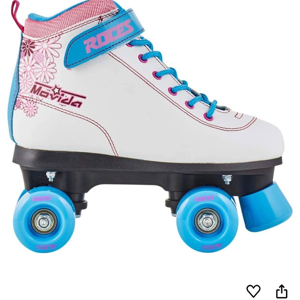 Roces Movida Fixed Size Quad Roller Skates Women’s /Girls  Size  10 Women